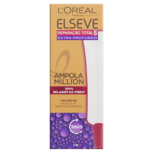 Ampola De Tratamento Elseve Reparacao Total 5 Extra Profunda 15ml Loreal Paris - LOREAL PARIS - Higiene E Beleza