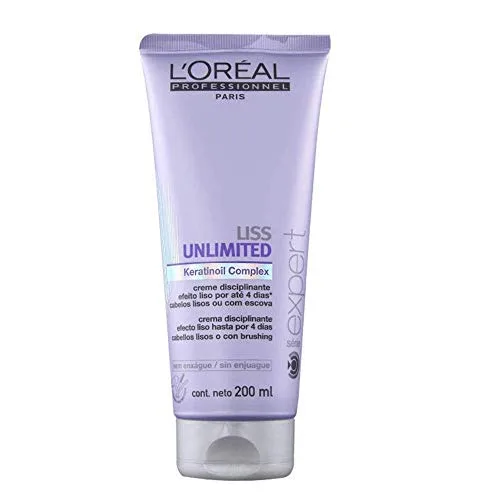Loreal Exp Liss Cr Pentear 200ml - LORÉAL PROFESSIONNEL - Higiene E Beleza