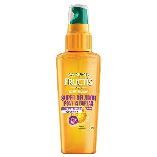 Selador De Pontas Fructis Duplas Pós Química - GARNIER - Higiene E Beleza