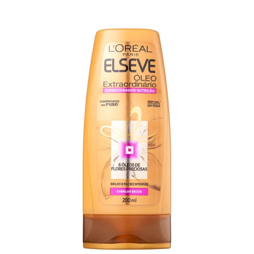 Condicionador Elseve Oleo Extraordinario Nutricao 200ml Loreal Paris - LOREAL PARIS