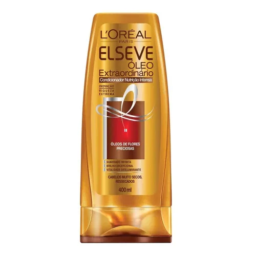 Condicionador Elseve Oleo Extraordinario Nutricao Intensa 400ml Loreal Paris - LOREAL PARIS - Higiene E Beleza
