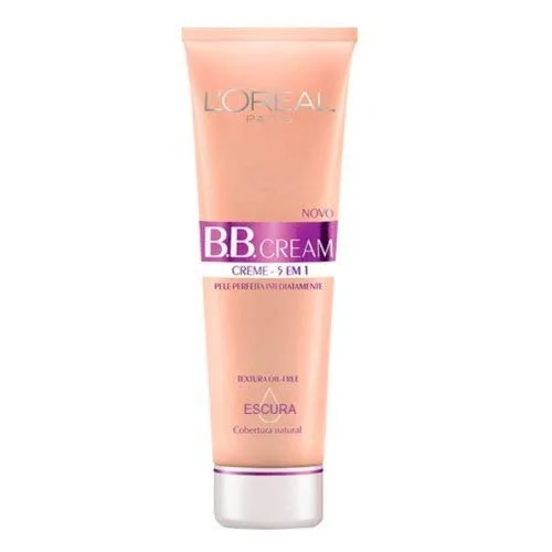 Base Bb Cream Loréal Escura Fps 20 Unit - LOREAL - Higiene E Beleza