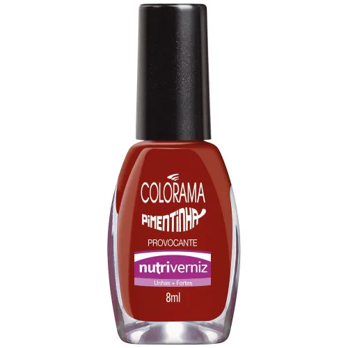 ESM COLORAMA NUTRIVERNIZ PIMENTINHA PROVOCANTE - COLORAMA - Cosméticos E Perfumaria
