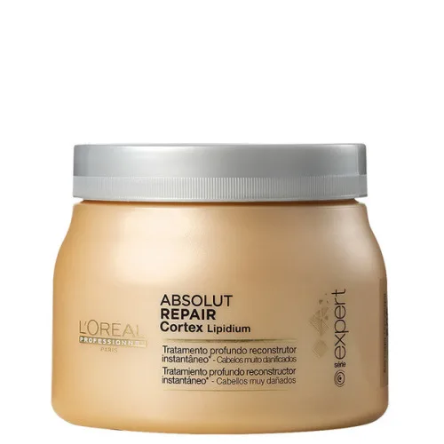 De Reconstrução Absolut Repair Cortex Lipidium Instant 200g L Oréal Professionnel - LOREAL PROFESSIONNEL - Higiene E Beleza