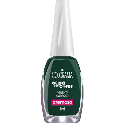 Esmalte Cremoso Copa Das Cores Aguenta Coracao 8ml Colorama - COLORAMA - Higiene E Beleza