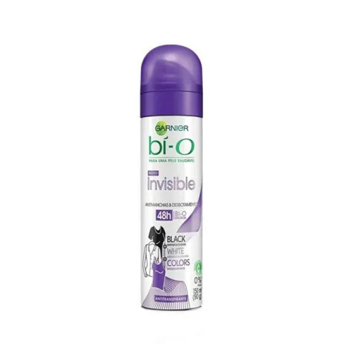 Desodorante Aerosol Bi O 150ml Feminino Invisible Bwc Unit - BI-O - Higiene E Beleza