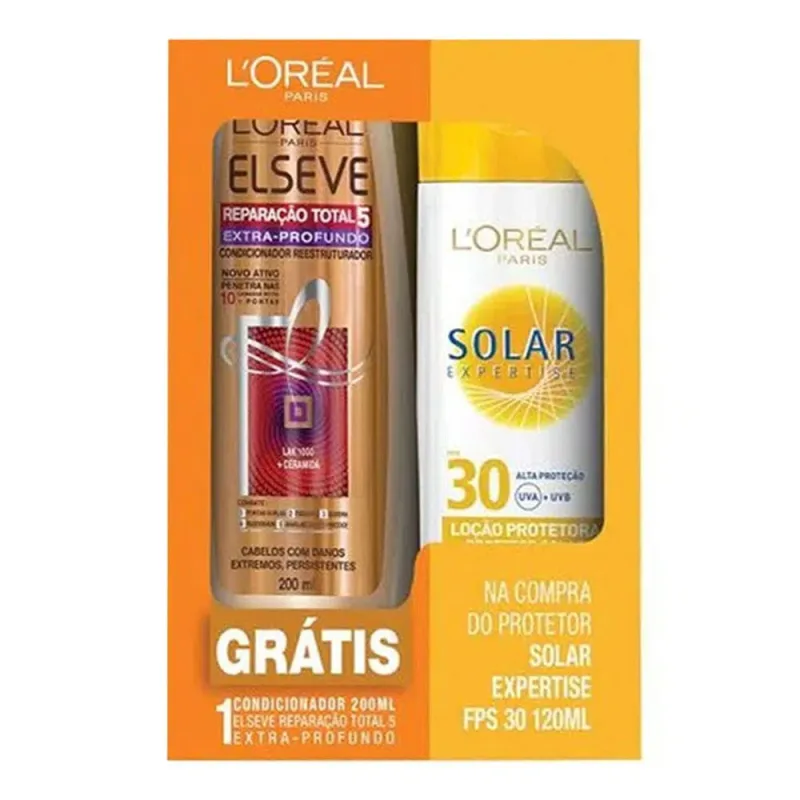 BLOQUEADOR LOREAL GTS CO ELSEVE RT5 FPS30 - ELSEVE - Protetor Solar