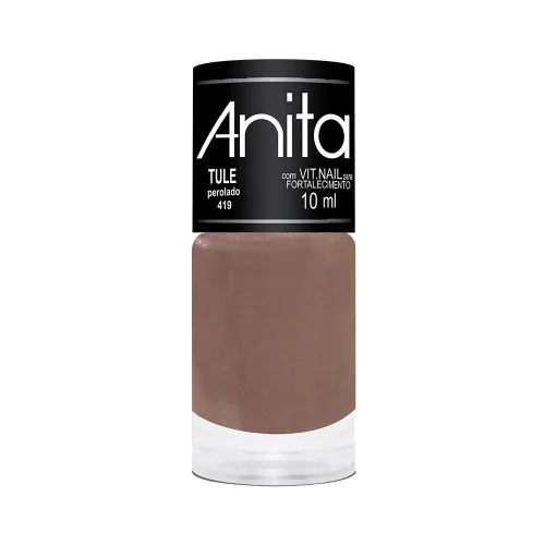 Esmalte Perolado Tule 10ml Anita - ANITA - Higiene E Beleza