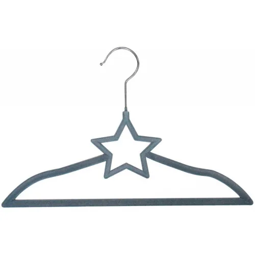 Cabide Vizapi Infantil 33x21cm C/5 Estrela Jeans - ESTRELA