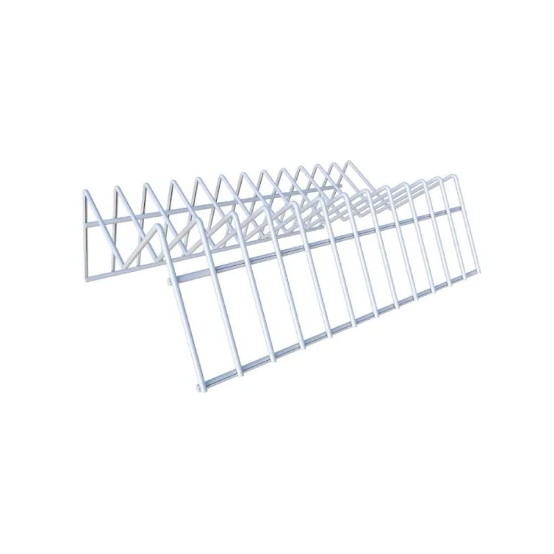 Suporte De Pratos Vertical Dicarlos - Branco