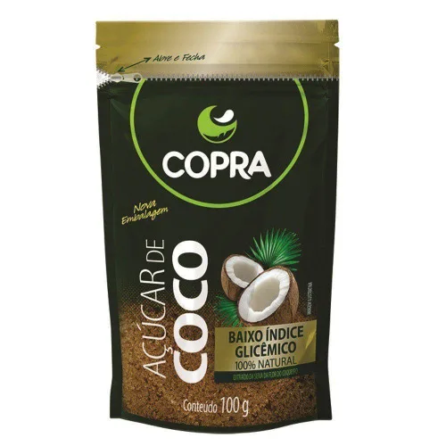 Acucar Copra Sache 100g Coco - COPRA