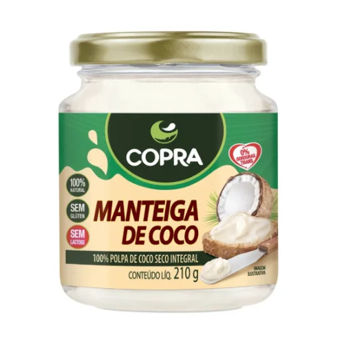Manteiga De Coco 210g Copra - COPRA