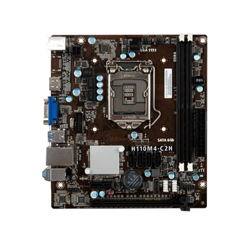 Placa Mãe Lga1151 Ddr4 H110 Com Processador Intel I3-6100 3.70Ghz Centrium