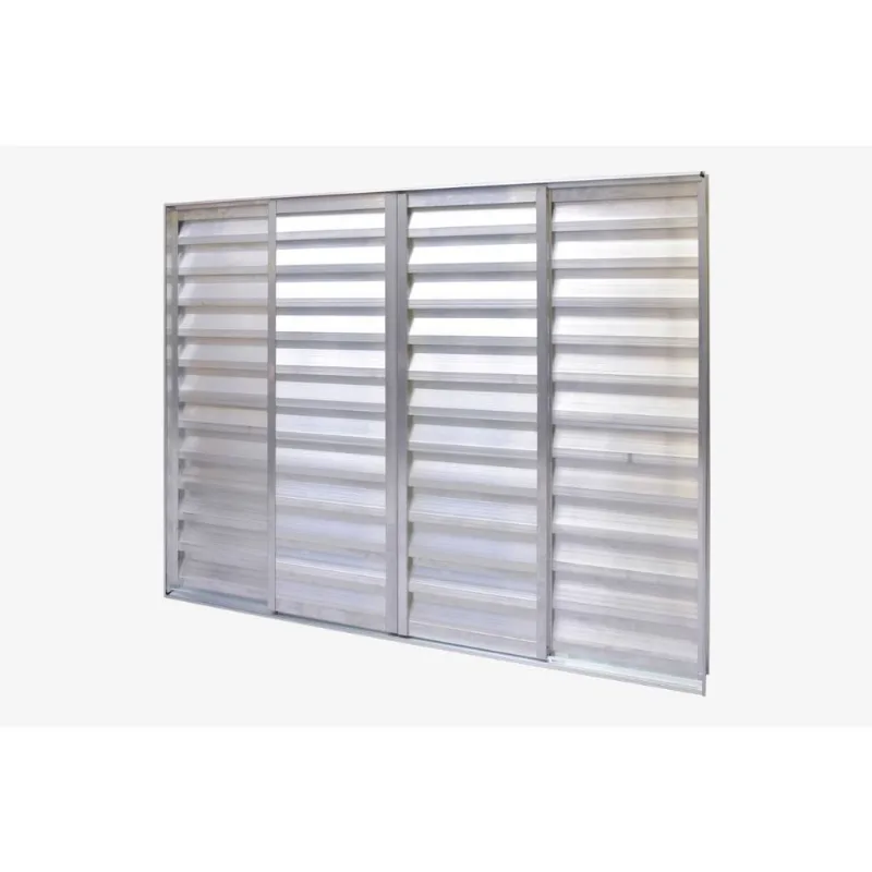 Veneziana Topazioplus Brilhante 6 Folhas Com Grade 100x120 Esquadrifazio