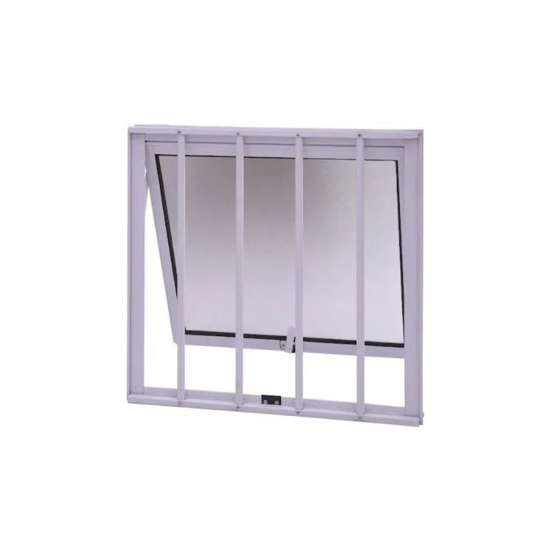 Vitrô Max Ar Diamante Branco Com Grade 80x80 Esquadrifazio