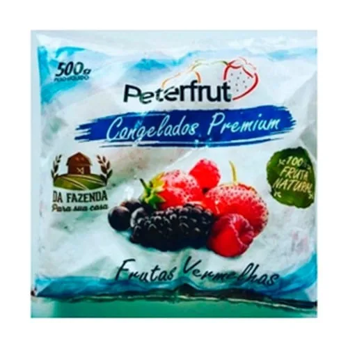 Frutas Vermelhas Peterfrut Congelada 500g - PETERFRUT - Hortifruti