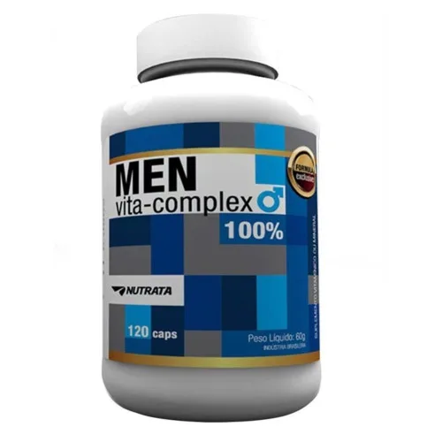 Men Vita Complex 120caps Nutrata - NUTRATA - Suplementos