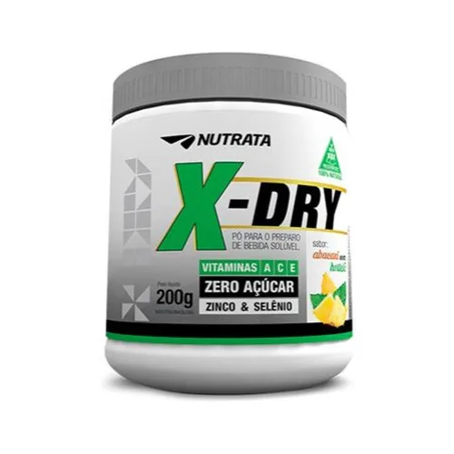 X Dry Suco Em Pó Para Eliminação De Pureza Abacaxi Com... - NUTRATA - Suplementos