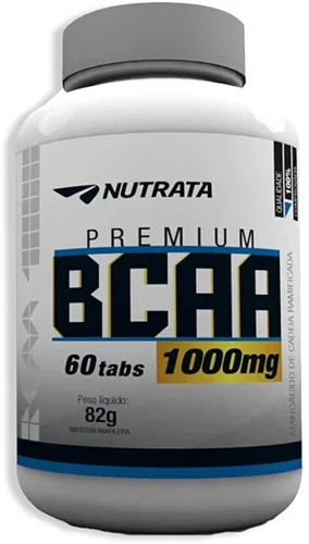 Bcaa 1000mg 60tablet Nutrata - NUTRATA - Suplementos