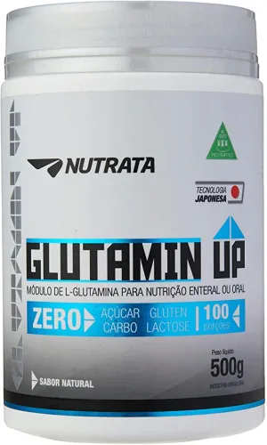 Glutamina 500g Nutrata - NUTRATA - Suplementos