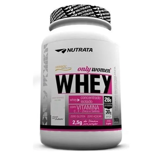 Only Women Whey Sabor Morango 900g - NUTRATA