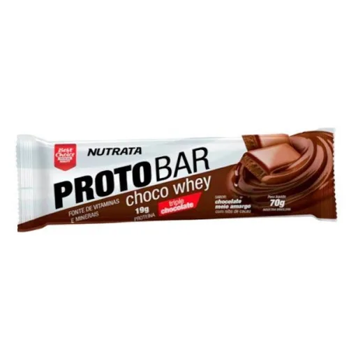 Protobar Chocolate Whey 70g - NUTRATA