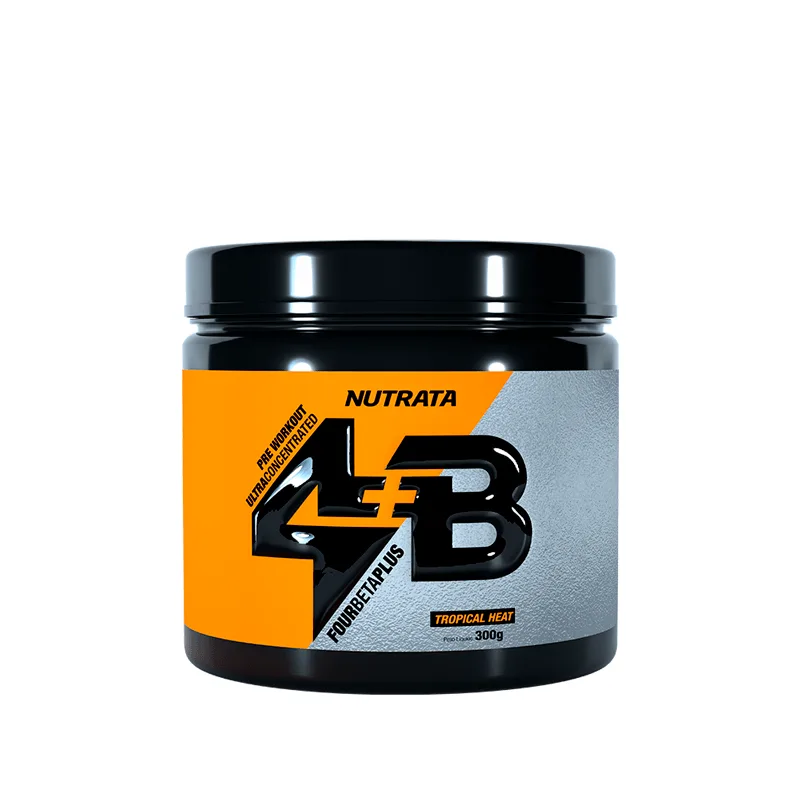Pré Treino 4B Frutas Tropicais Nutrata 300g - Nutrata - Suplementos