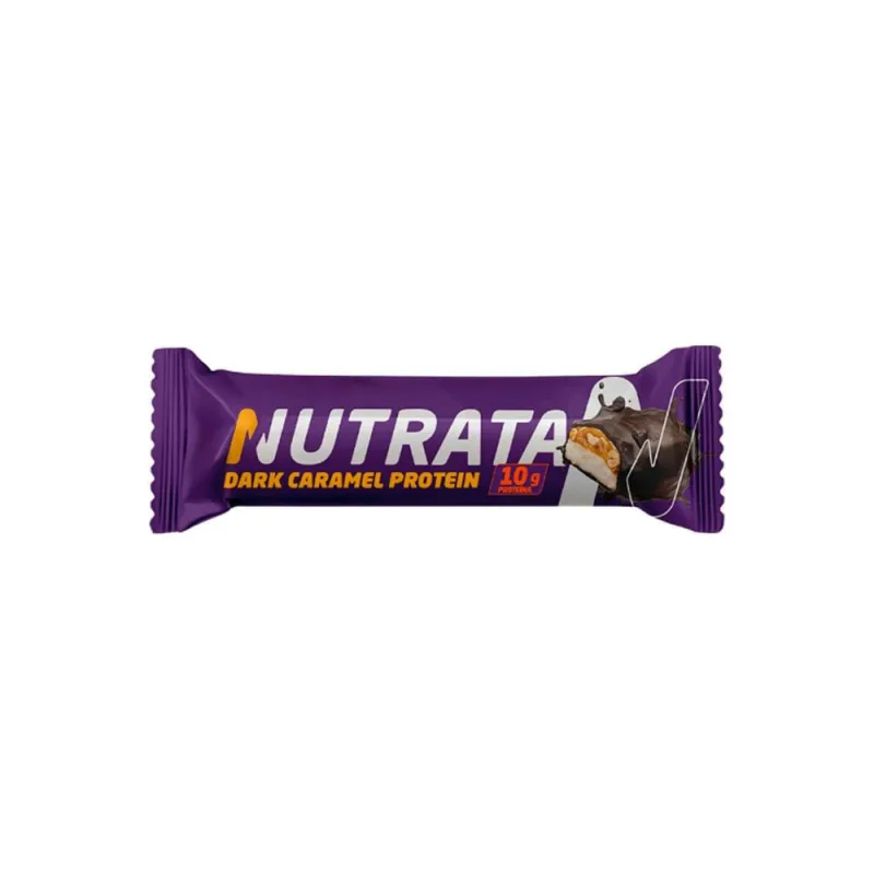 Barra De Proteína Nutrata Dark Caramel Protein 45g - Nutrata - Vida Saudável