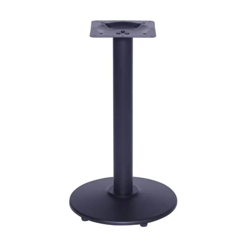 Base De Mesa Jantar Zeta Preta - OUTRAS MARCAS - Móveis