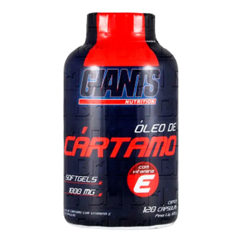 Óleo de Cártamo 120 cápsulas - Giants Nutrition