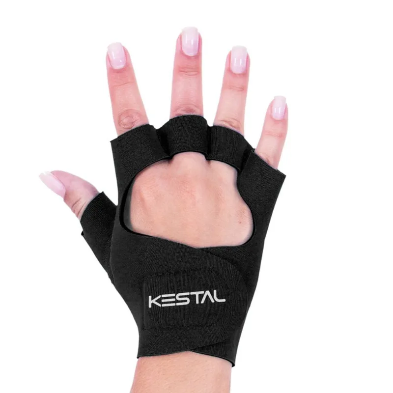 Luva Protetora p/ Musculação, Ciclismo, Crossfit - P - (Preta) KSN016-PR-P