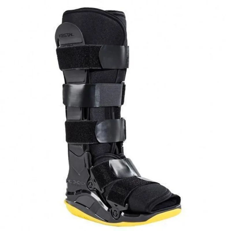 Bota Imobilizadora Longa Exofoot Preto/amarelo G