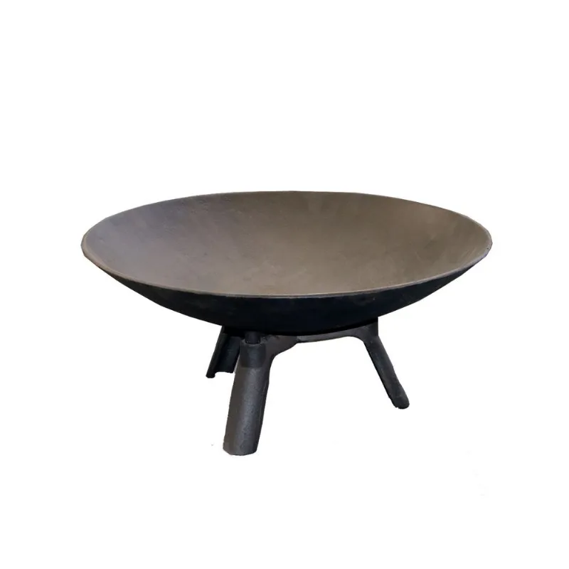 Lenheiro Lareira Braseiro Ferro Fundido Externo Jardim 80cm - RIG FUNDIDOS - Móveis