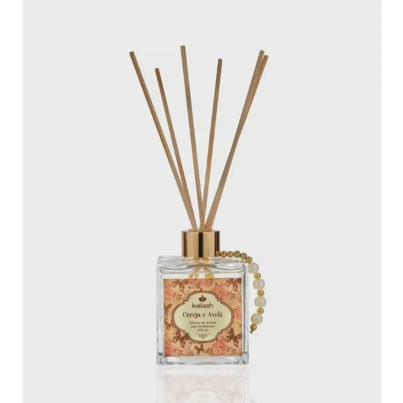 Difusor de aroma para ambientes cereja E avelã 250ML - kailash
