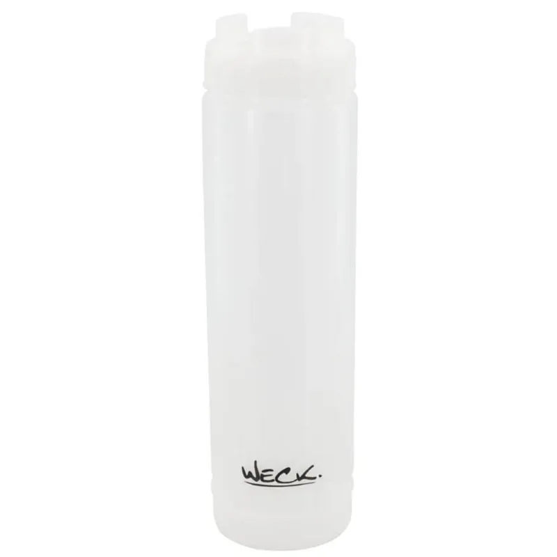 Bisnaga Invertida 710ml Molhos Weck Ketchup Maionese Profissional Hambúrguer Lanchonete