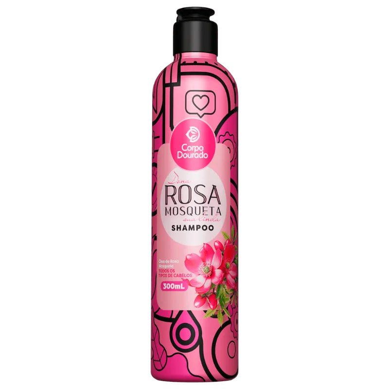 Corpo Dourado Shampoo Dona Rosa Mosqueta 300ML