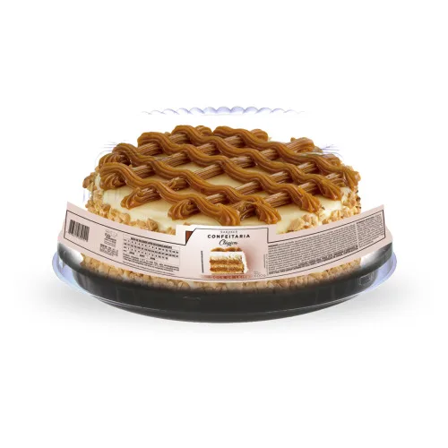 BOLO DOCE DE LEITE DECORADO KG - SABORES DA CONFEITARIA - Produtos De Pastelaria