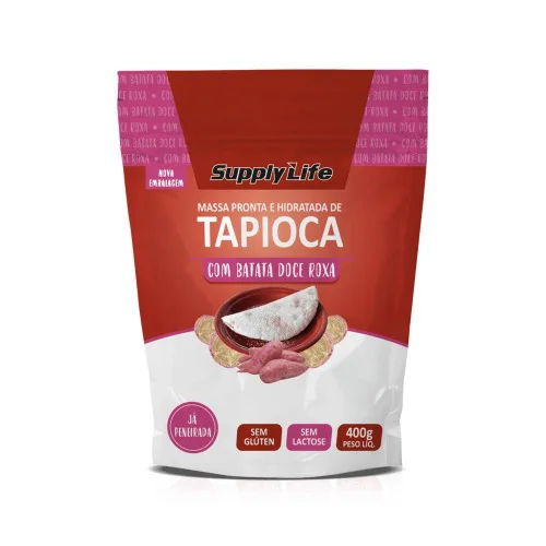 Massa Tapioca C/ Batata Rx 500g Supply - SUPPLY LIFE - Mercearia