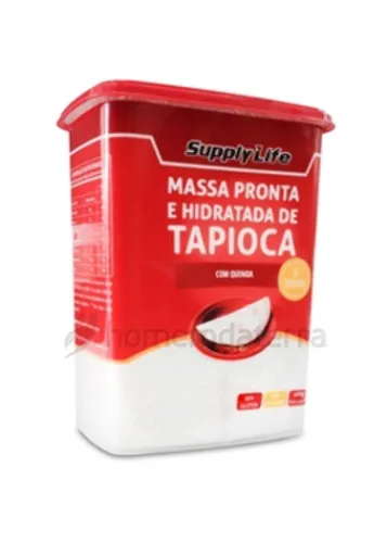 Massa Pronta De Tapioca Com Quinoa Supply Life ? 400g - SUPPLY LIFE - Mercearia