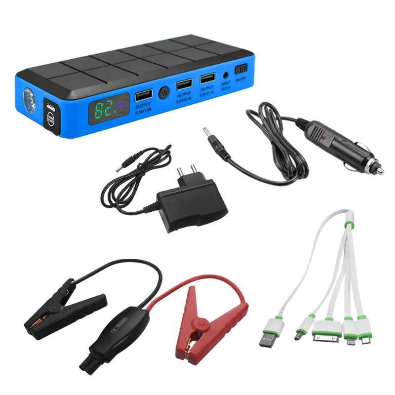 Auxiliar de Partida Portátil 12V Power Bank TechOne