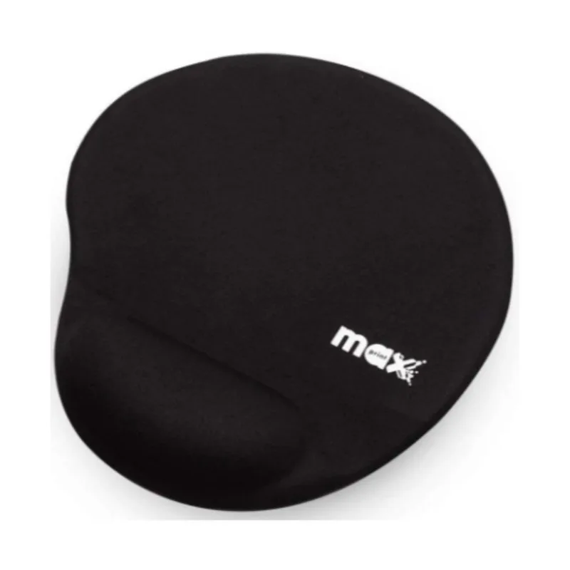 Mouse Pad Gel Com Apoio De Punho Preto Maxprint De Pc E Not