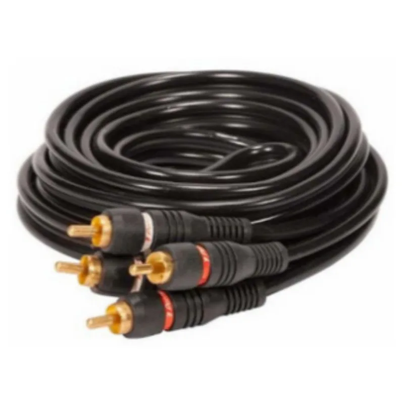 Cabo Rca 3 Metros Audio E Video Banhado A Ouro Qualidade Boa