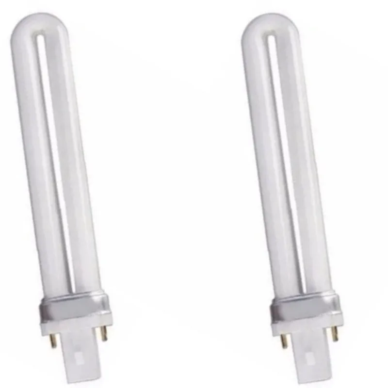 2 Lampada para Cabine Uv 9w Para Cabine De Unha Acrilico