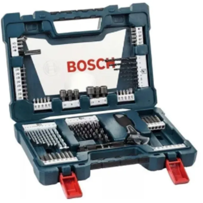 Kit Ferramenta Brocas Titânio V-line Bosch 83 Pecas