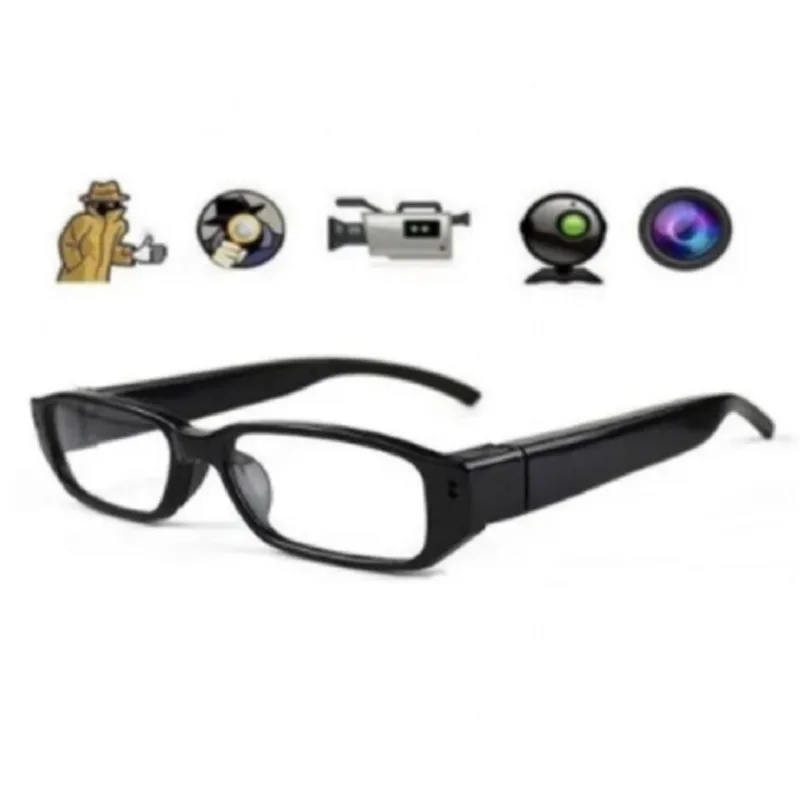 Camera Oculos Espião Filmador Video Câmera Espiãm Discreta