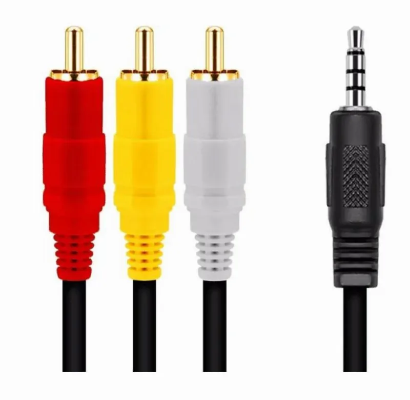 Cabo Adaptador Audio X-cell P2 Macho X 3 Rca Macho - Xc-p2-3rca