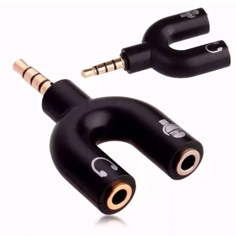 Adaptador P3 X P2 (fone E Microfone) pt