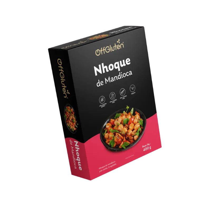 Nhoque de Mandioca OffGluten Congelado Sem Glúten 400g