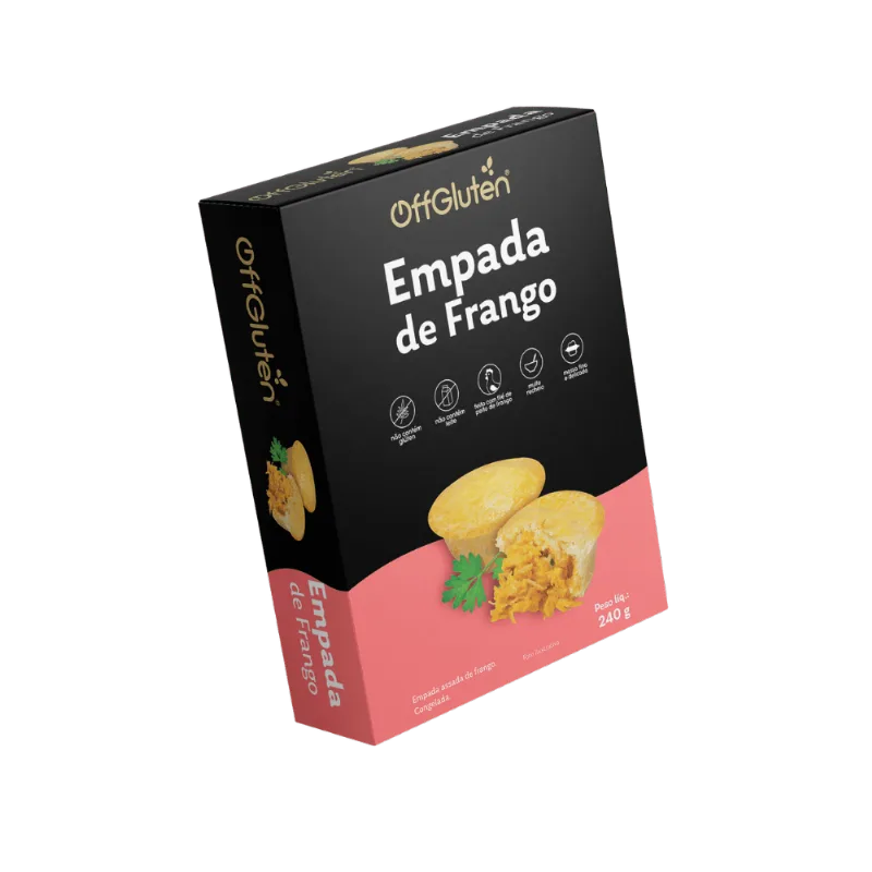 Empada de Frango OffGluten Congelada Sem Glúten 350g