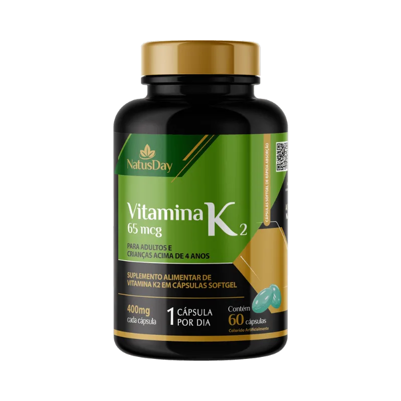 Vitamina K2 60 Cápsulas Natusday